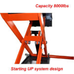 Katool KT-X80 8000lbs Mid Rise Scissor Lift - Image 4