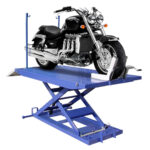 Tuxedo M-1500C-HR 1,500 lb High Rise Motorcycle Lift Bench w/ Vise, Sides, Balance Bar, Pump