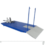 Tuxedo M-1500C-HR 1,500 lb High Rise Motorcycle Lift Bench w/ Vise, Sides, Balance Bar, Pump - Image 6